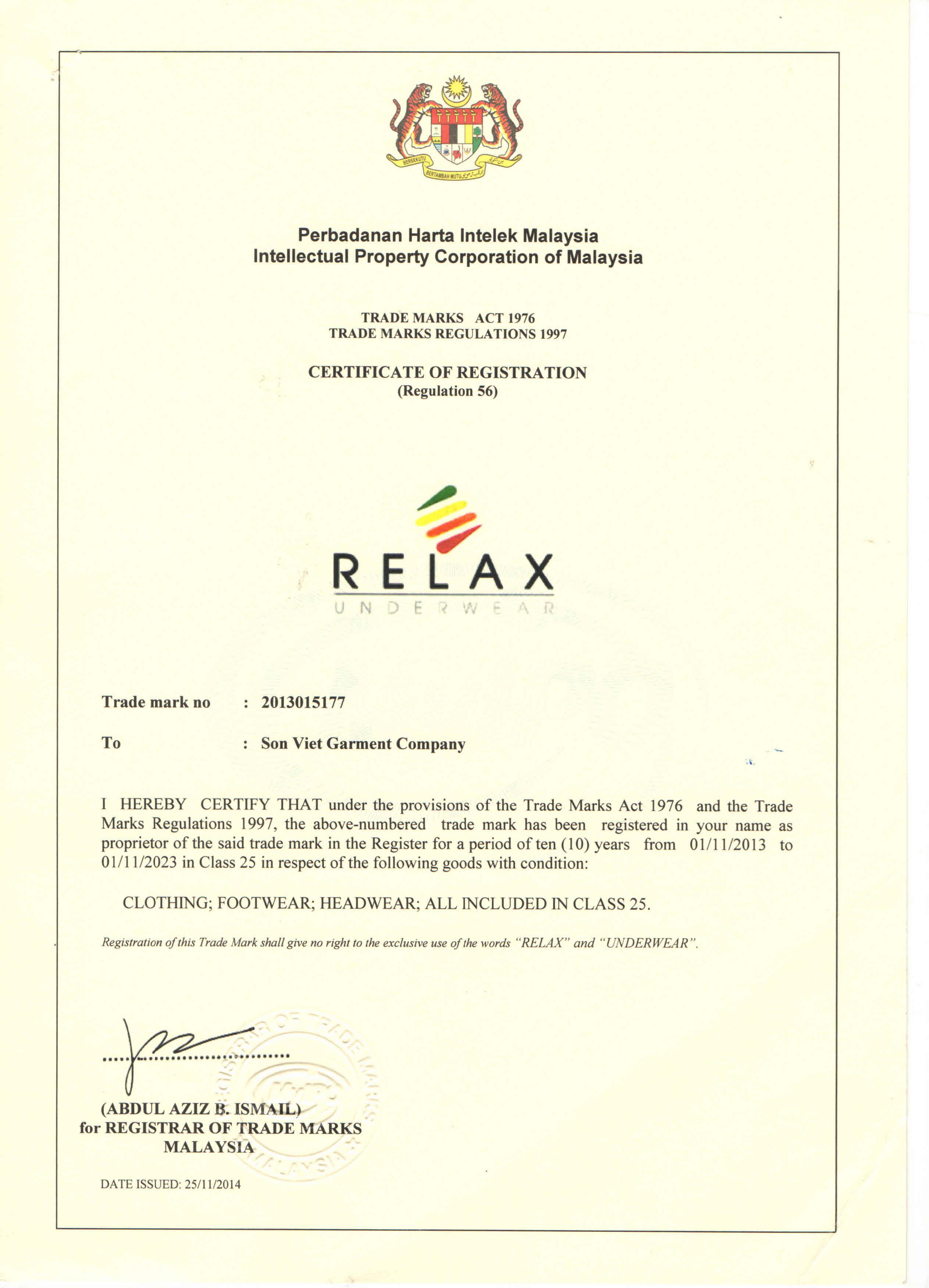 Đăng ký nhãn hiệu tại Malaysia, Philippin, Lào và Campuchia